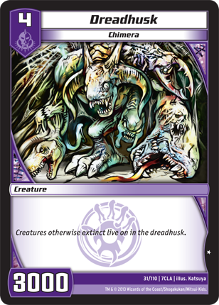 Kaijudo | Dreadhusk - Level 4 (07CLA) | The Nerd Merchant