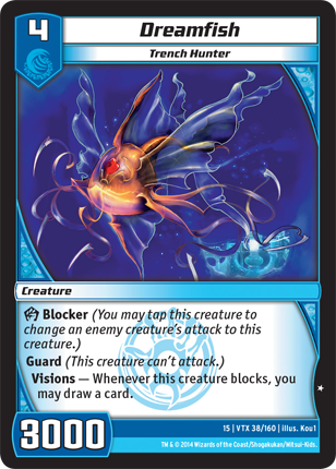 Kaijudo | Dreamfish - Level 4 (15VTX) | The Nerd Merchant