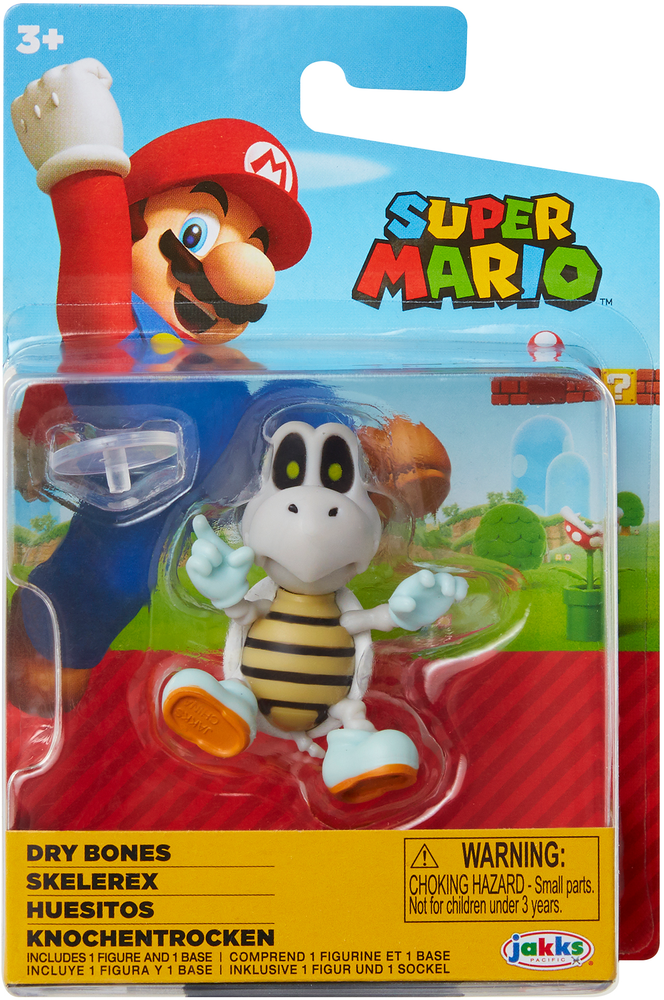 Jakks Pacific | Super Mario 2.5in Figures - Dry Bones | The Nerd Merchant