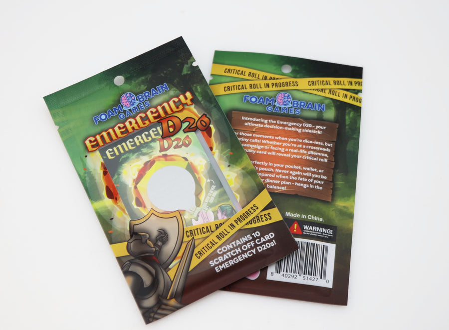 Emergency D20 (Pack of 10)
