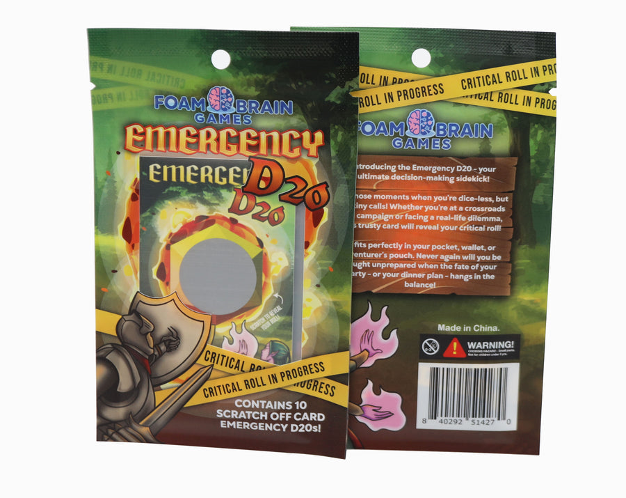 Emergency D20 (Pack of 10)