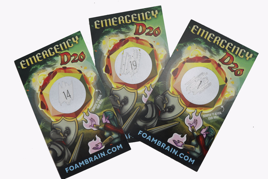 Emergency D20 (Pack of 10)