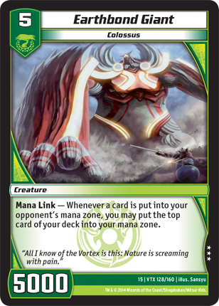 Kaijudo | Earthbond Giant - Level 5 (15VTX) | The Nerd Merchant