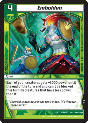 Kaijudo | Embolden - Level 4 (15VTX) | The Nerd Merchant