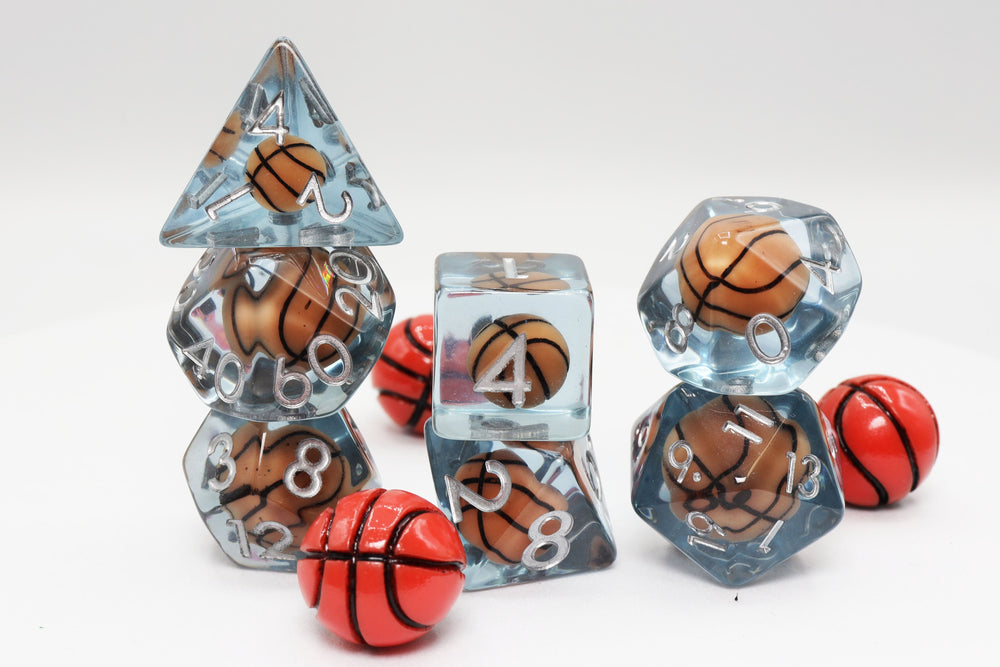 Foam Brain Games | Basketball RPG Dice Set | The Nerd Merchant