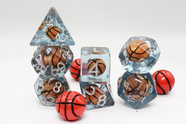 Foam Brain Games | Basketball RPG Dice Set | The Nerd Merchant