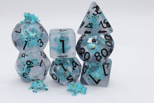 Foam Brain Games | Blue Poison Frog RPG Dice Set | The Nerd Merchant