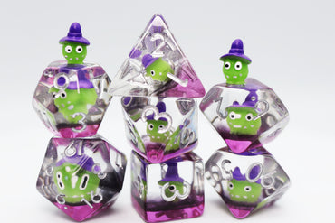 Foam Brain Games | Wacky Witches RPG Dice Set | The Nerd Merchant