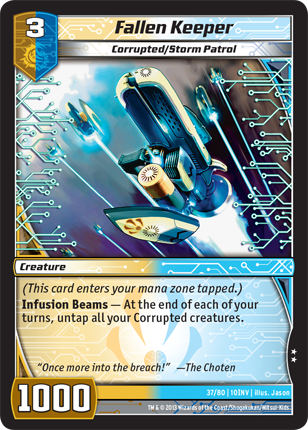Kaijudo | Fallen Keeper - Level 3 (10INV) | The Nerd Merchant