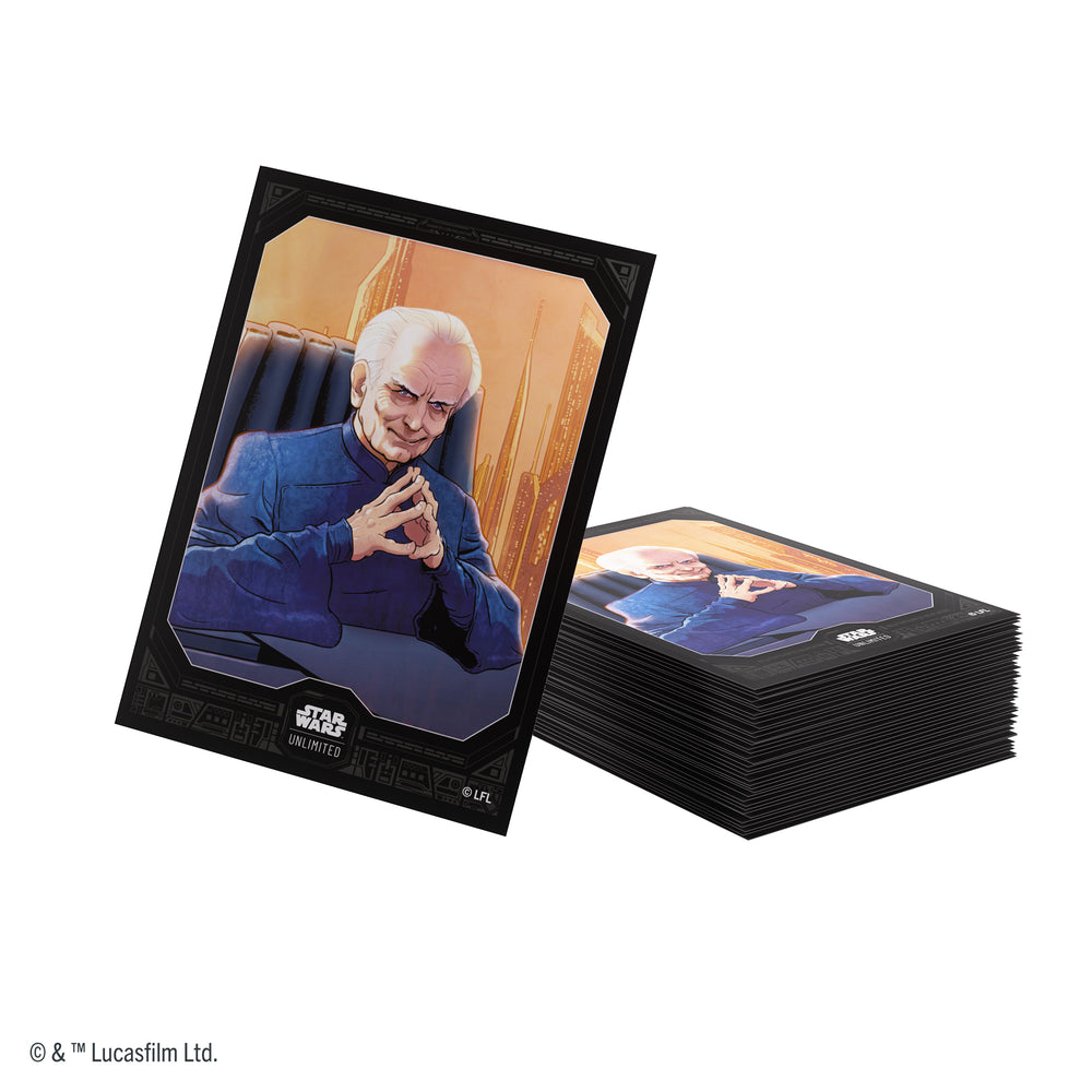 Gamegenic Star Wars : Unlimited Premium Art Sleeves - Chancellor Palpatine