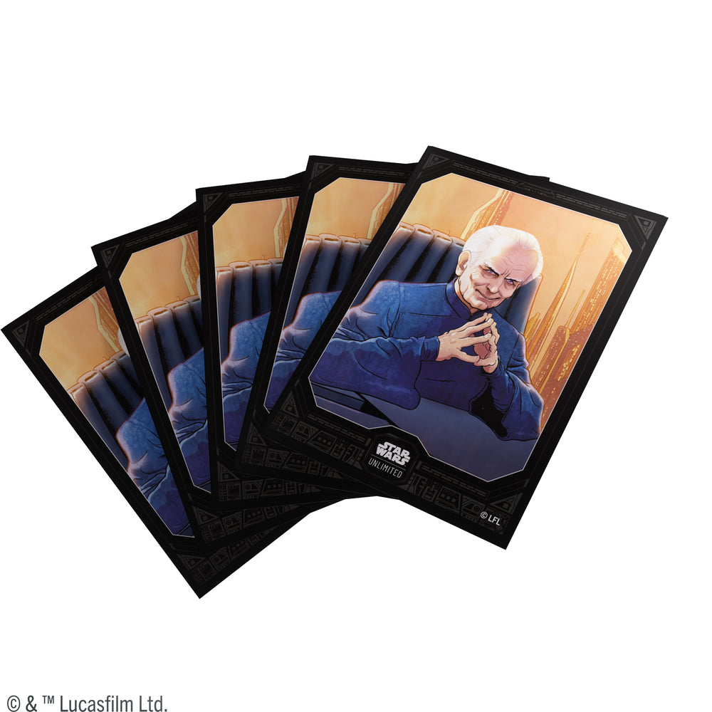 Gamegenic Star Wars : Unlimited Premium Art Sleeves - Chancellor Palpatine
