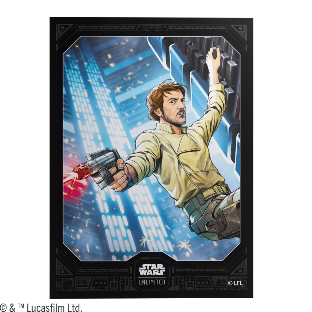 Gamegenic Star Wars : Unlimited Premium Art Sleeves - Cassian Andor