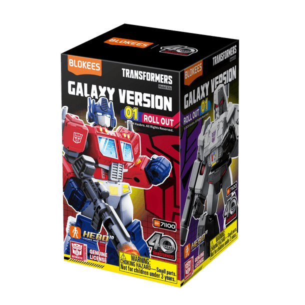 Blokees Figures | Transformers Galaxy Version 01 Roll Out | The Nerd Merchant