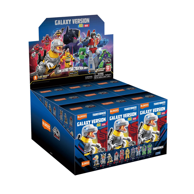 Blokees Figures Transformers Galaxy Version 02 SOS (Box of 9)