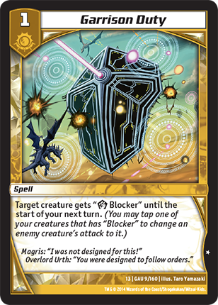 Kaijudo | Garrison Duty - Level 1 (13GAU) | The Nerd Merchant