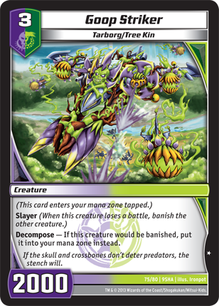 Kaijudo | Goop Striker - Level 3 (09SHA) | The Nerd Merchant