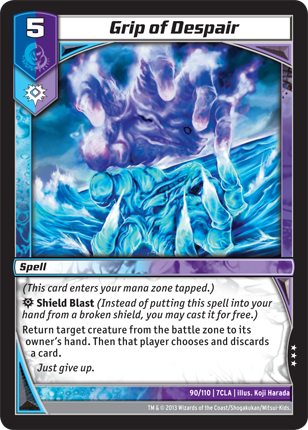 Kaijudo | Grip of Despair - Level 5 (07CLA) | The Nerd Merchant