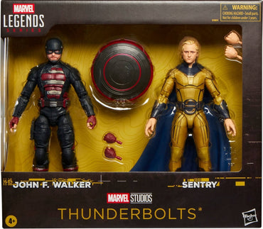 Marvel Legends Series John F. Walker and Sentry 2-Pack, Thunderbolts* Movie Collectible 6-Inch Action Figures