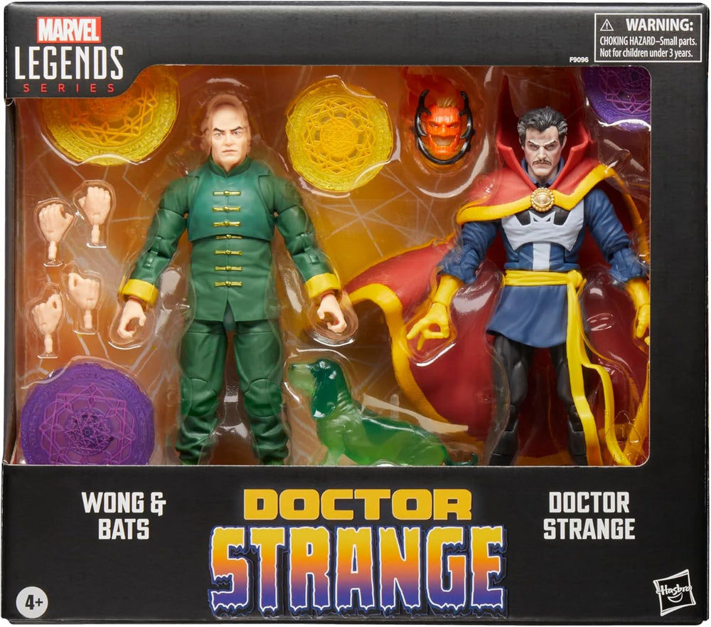 Marvel Legends Wong & Bats With Doctor Strange Action Figure 2-pack