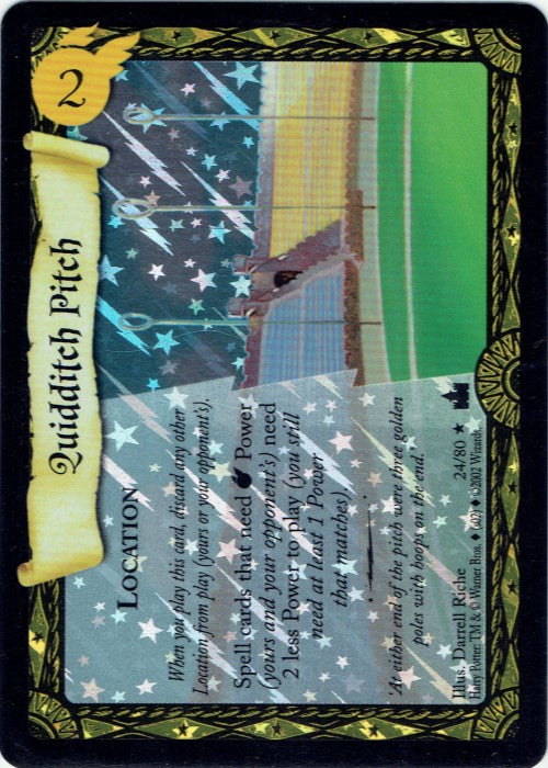 Harry Potter TCG | Quidditch Pitch (Foil) - Adventures at Hogwarts #24/80 | The Nerd Merchant