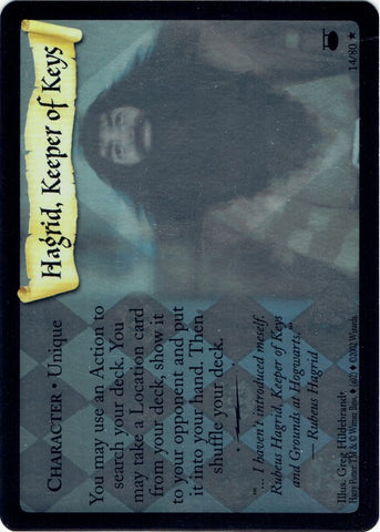Harry Potter TCG | Hagrid, Keeper of Keys (Holo) - Diagon Alley #14/80 | The Nerd Merchant