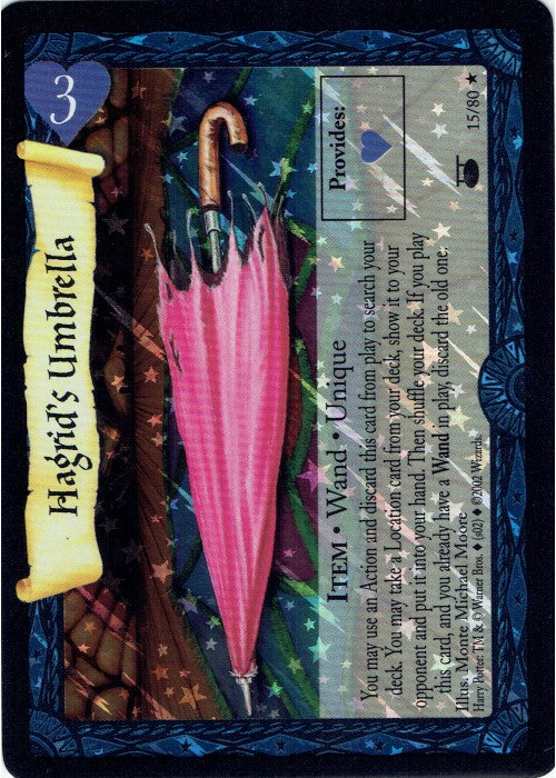 Harry Potter TCG | Hagrid's Umbrella (Foil) - Diagon Alley #15/80 | The Nerd Merchant