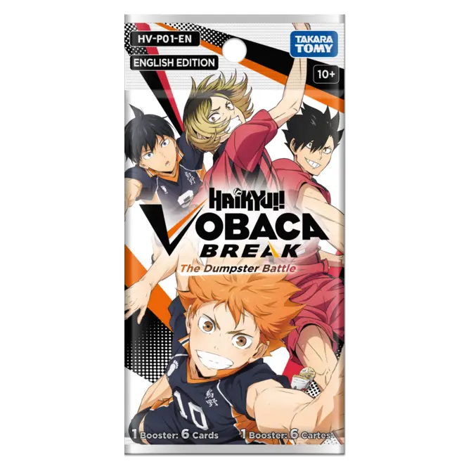 Haikyu!! Vobaca!! Break TCG: Vol 1 Booster Pack