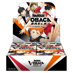 Haikyu!! Vobaca!! Break TCG: Vol 1 Booster Display