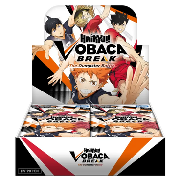 Haikyu!! Vobaca!! Break TCG: Vol 1 Booster Display