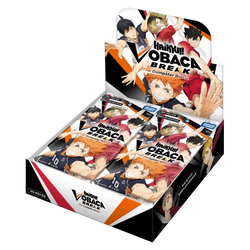 Haikyu!! Vobaca!! Break TCG: Vol 1 Booster Display