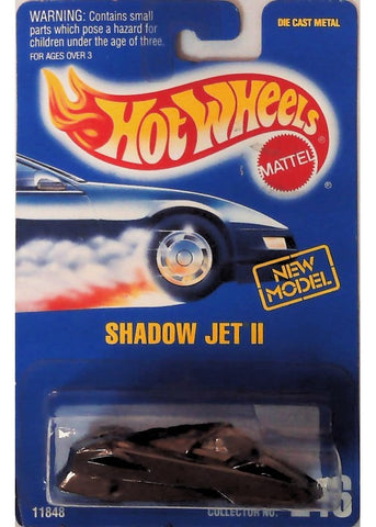 Hot Wheels | Shadow Jet II (#246) - three-spokes [EUC] | The Nerd Merchant