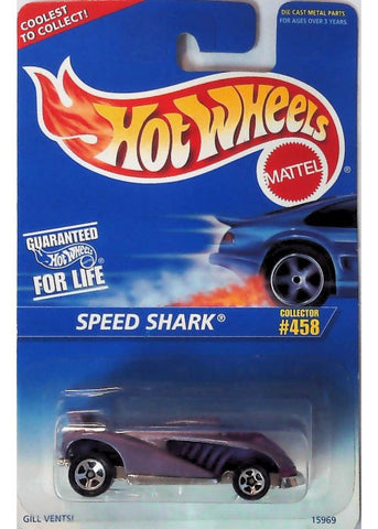 Hot Wheels | Speed Shark (#458) - Purple [EUC] | The Nerd Merchant