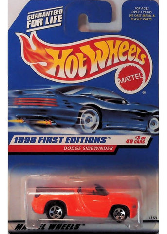 Hot Wheels | Dodge Sidewinder (#634) - Orange [EUC] | The Nerd Merchant