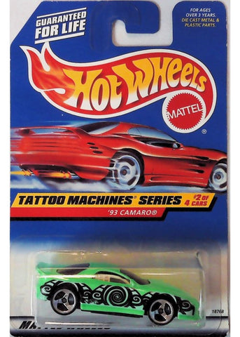 Hot Wheels | '93 Camaro (#686) - Three Spokes [EUC] | The Nerd Merchant