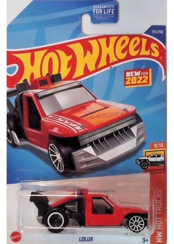 Hot Wheels | Lolux #115 (HW Hot Trucks) - Red [EUC] | The Nerd Merchant