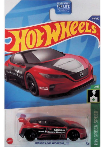 Hot Wheels | Nissan Leaf Nismo RC_02 #100 (HW Green Speed) - Red [EUC] | The Nerd Merchant