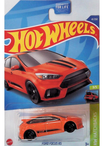 Hot Wheels | Ford Focus RS #41 (HW Hatchbacks) - Orange [EUC] | The Nerd Merchant
