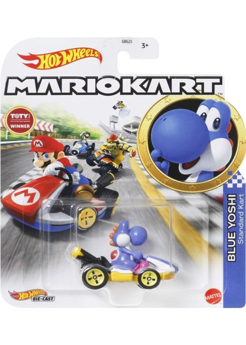 Hot Wheels | Marko Kart - Blue Yoshi Standard Kart | The Nerd Merchant