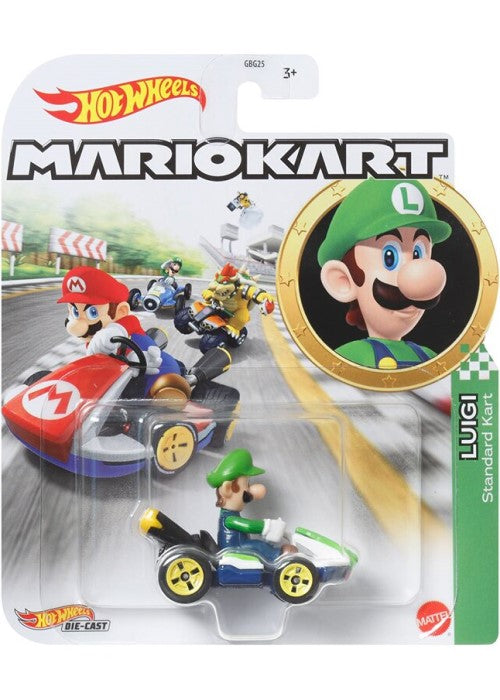Hot Wheels | Marko Kart - Luigi Standard Kart | The Nerd Merchant