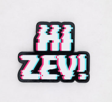 Dungeon Crawler Carl: Hi Zev! Glitch Enamel Pin