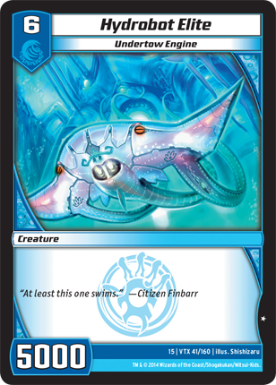 Kaijudo | Hydrobot Elite - Level 6 (15VTX) | The Nerd Merchant