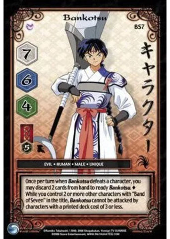 InuYasha TCG | Bankotsu - Band of Seven #BS7 | The Nerd Merchant