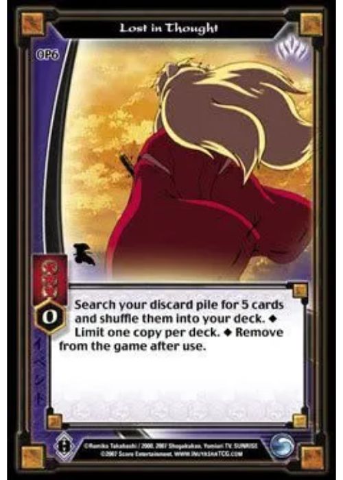InuYasha TCG | Lost In Though (Foil) - Promo #OP6 | The Nerd Merchant