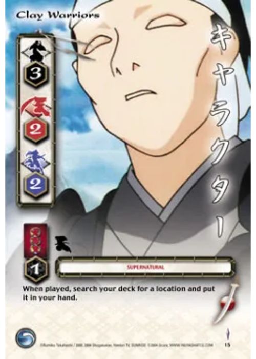 InuYasha TCG | Clay Warriors - Tetsusaiga 1st Ed #15 | The Nerd Merchant