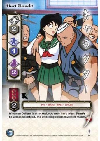 InuYasha TCG | Hurt Bandit - Tetsusaiga 1st Ed #24 | The Nerd Merchant