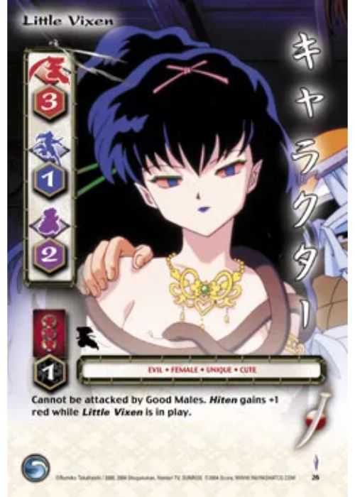 InuYasha TCG | Little Vixen - Tetsusaiga 1st Ed #26 | The Nerd Merchant