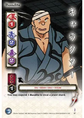 InuYasha TCG | Bandits - Tetsusaiga 1st Ed #27 | The Nerd Merchant