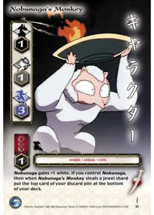 InuYasha TCG | Hiyoshimaru Nobunaga's Monkey - Tetsusaiga 1st Ed #30 | The Nerd Merchant