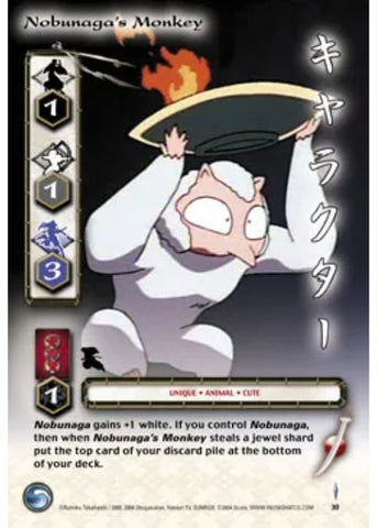 InuYasha TCG | Hiyoshimaru Nobunaga's Monkey - Tetsusaiga 1st Ed #30 | The Nerd Merchant