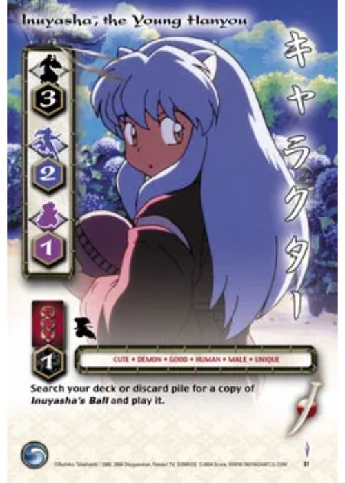 InuYasha TCG | Inuyasha The Young Hanyou - Tetsusaiga 1st Ed #31 | The Nerd Merchant